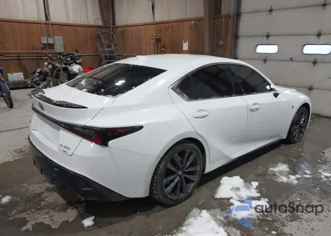 2021 Lexus Is 350 F Sport z USA, uszkodzony, nr VIN JTHGZ1E24M5019615